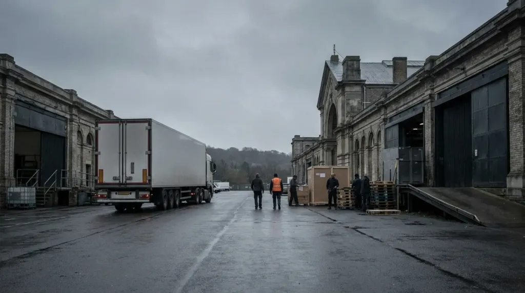 Logistyka targowa Alexandra Palace w Londynie: dojazd i odprawa