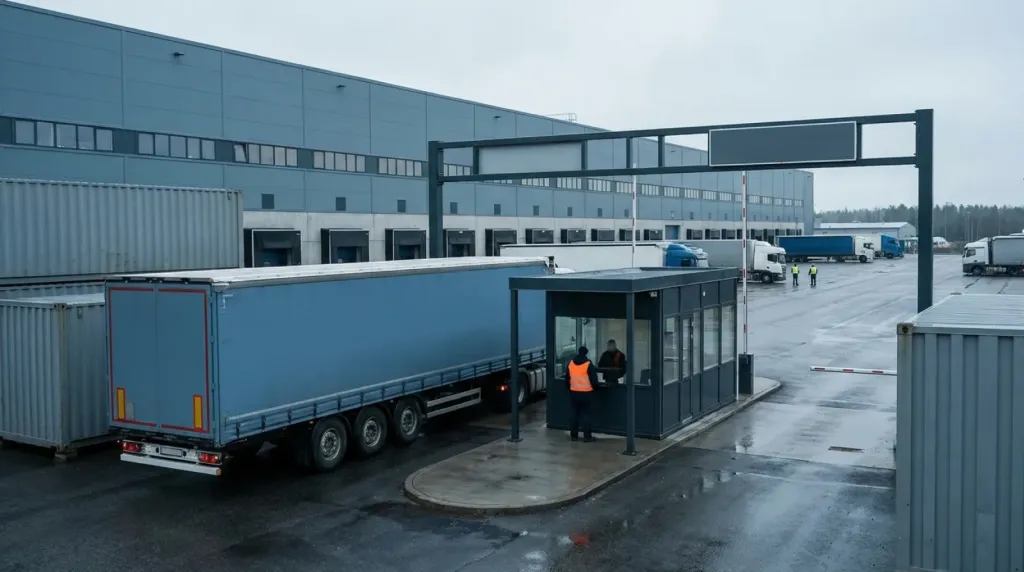 Brama magazynu Amazona: check-in, zasady na yardzie i dokumenty