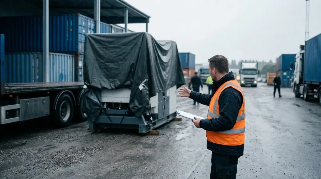 Wycena przed licytacją maszyny w UK a koszt całkowity