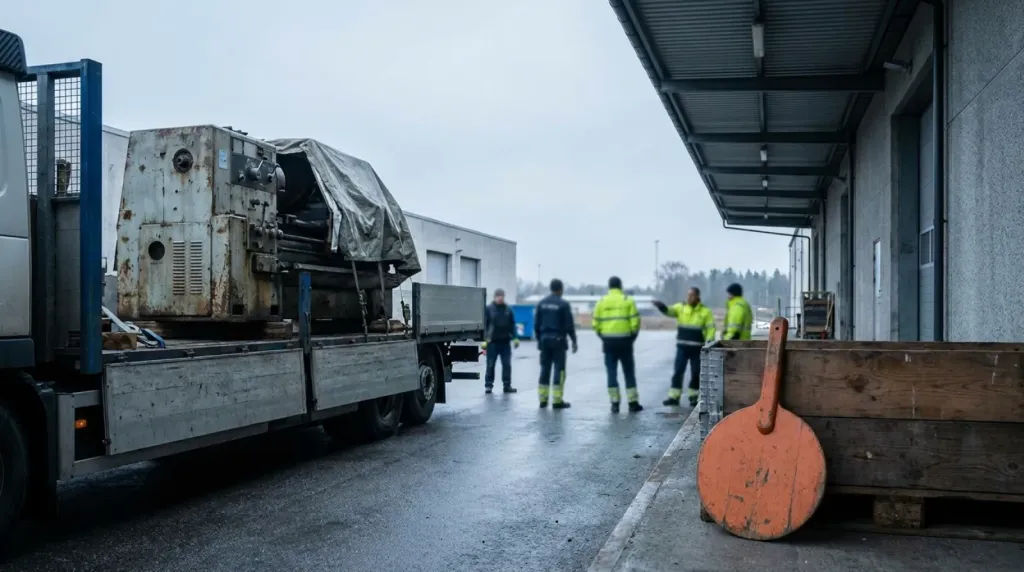 Zakup na aukcji Bonhams w UK i transport maszyny do Polski