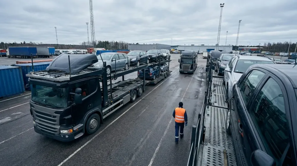 Zakup na aukcji Central Car Auctions i transport do Polski