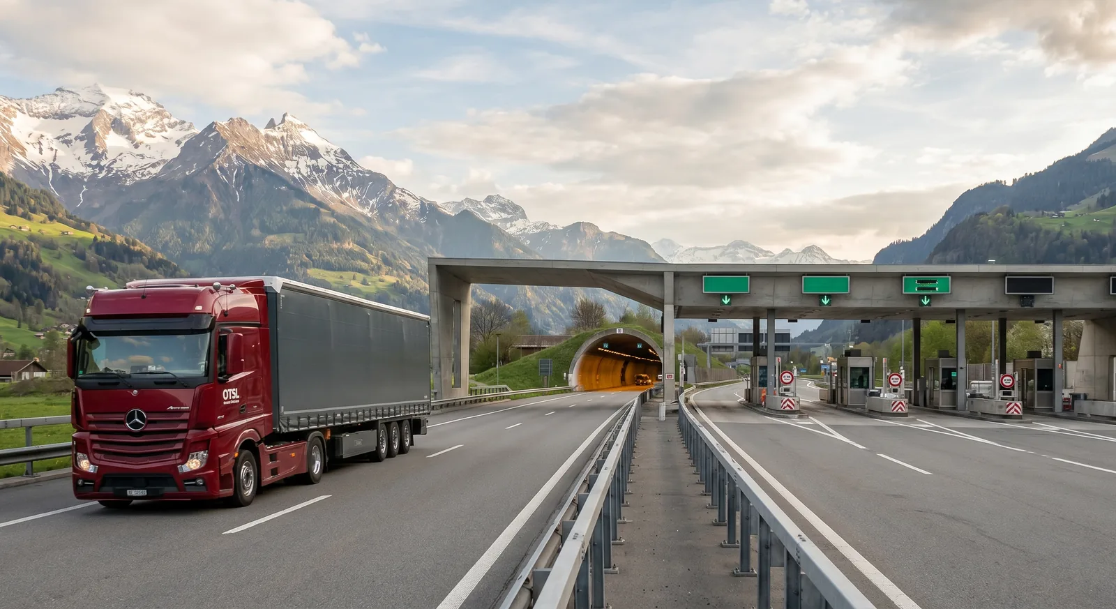 What makes deliveries to Switzerland specific, e-dec, LSVA and charges