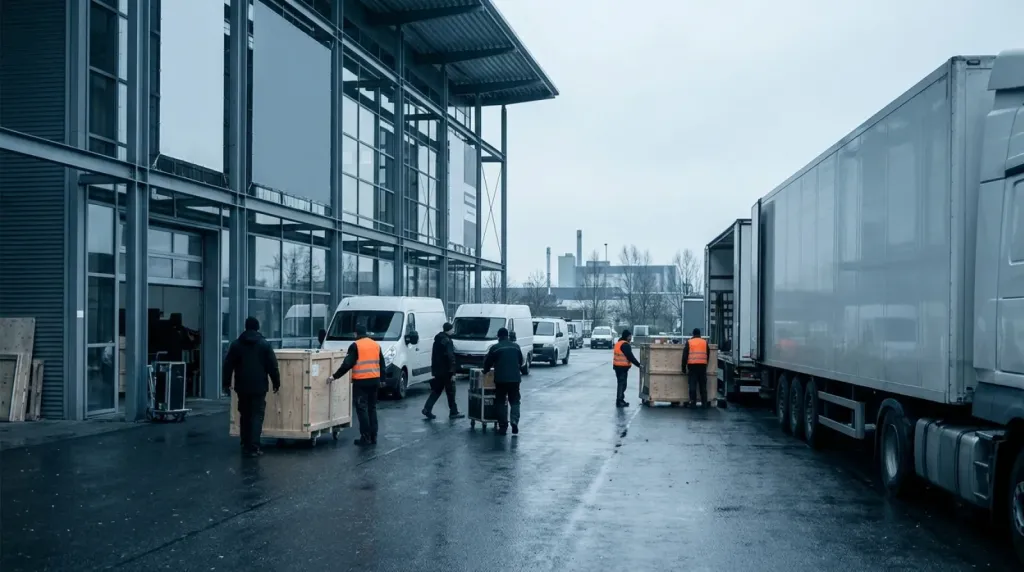 Logistyka targowa: dowóz zabudowy i eksponatów na EXPO Kraków