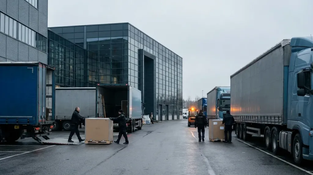 Logistyka targowa: transport do Harrogate Convention Centre