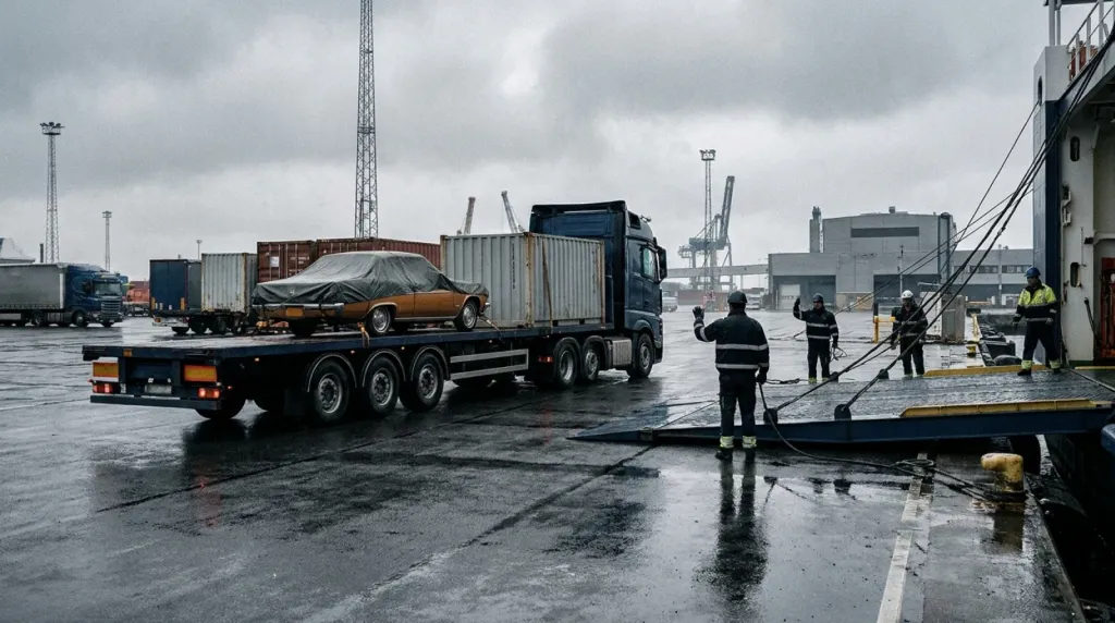 Zakup na aukcji H&H Classics w UK i transport do Polski