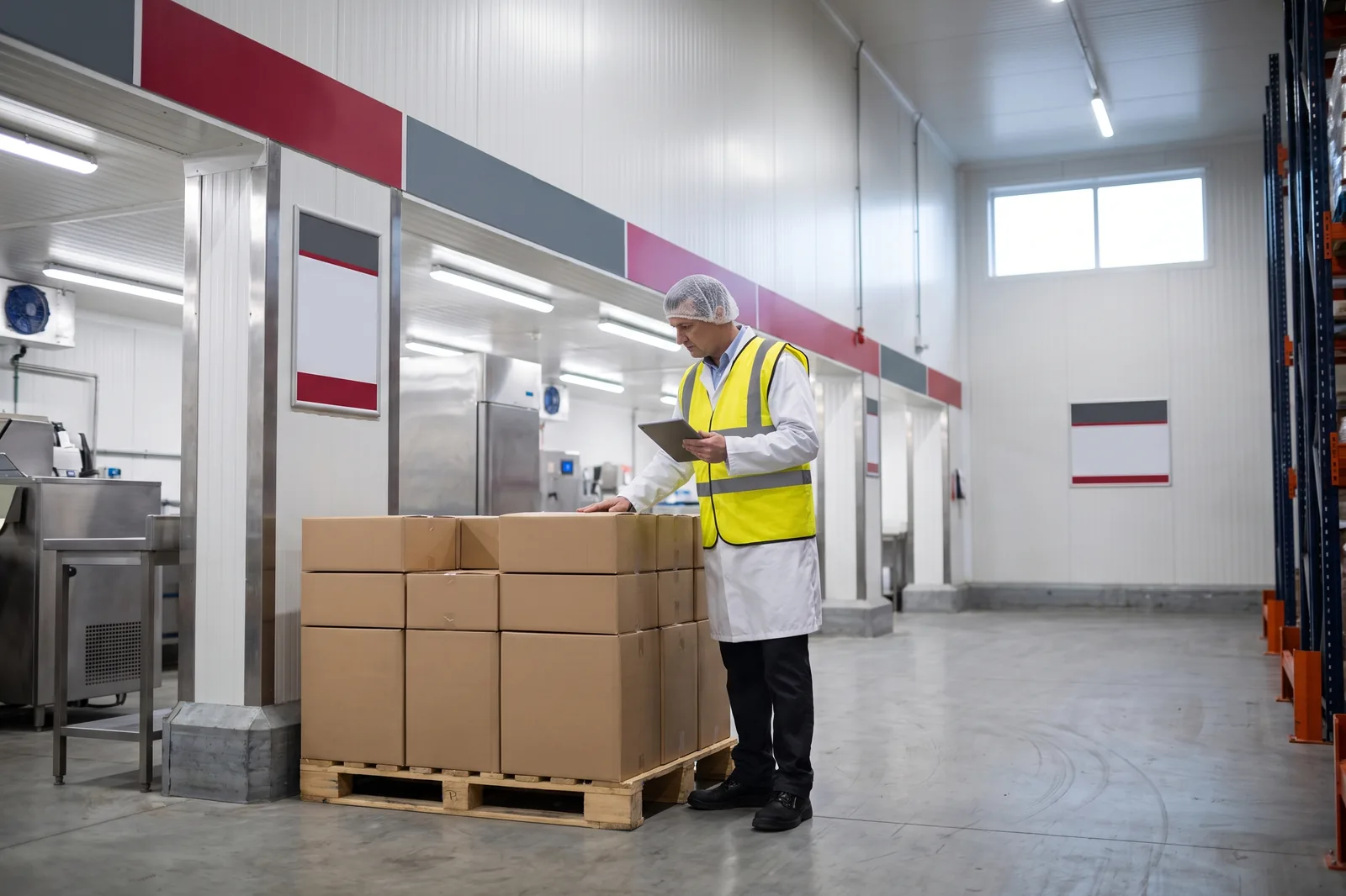 Sanitary inspection of a food cargo after a trailer breach (EHO / HACCP)