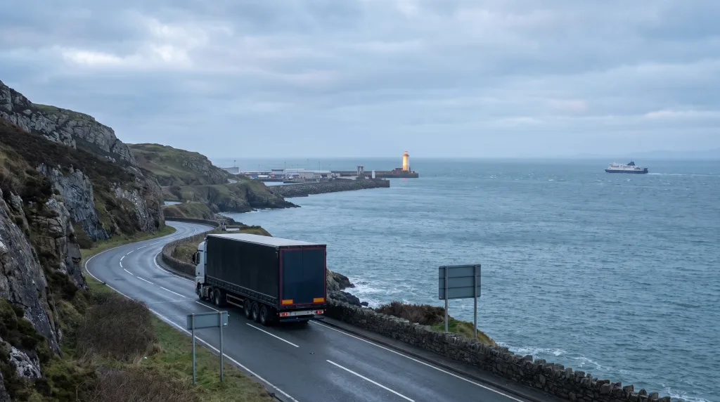 The UK landbridge to Ireland step by step: Dover, Holyhead, Dublin