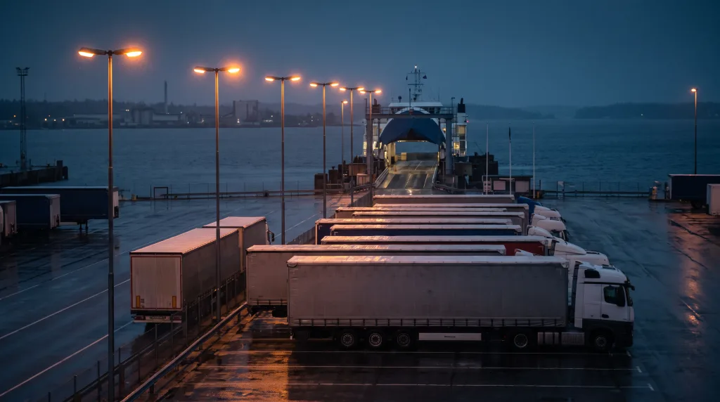Night shift on a 24/7 freight desk: a truck stuck in Dunkirk at 3 am