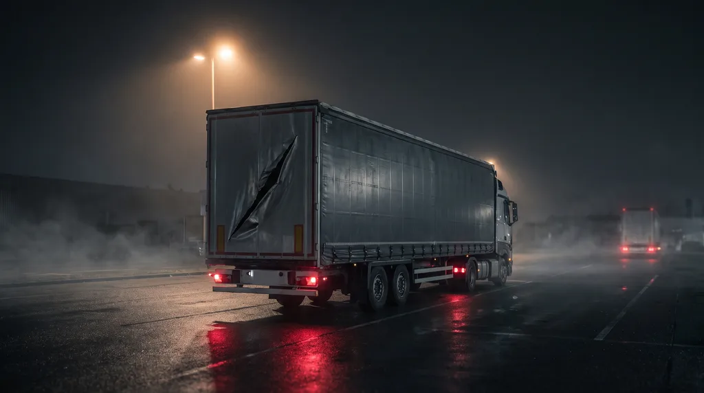 Kradzież ładunku z parkingu: czego nie mówi Ci przewoźnik o nocnych postojach