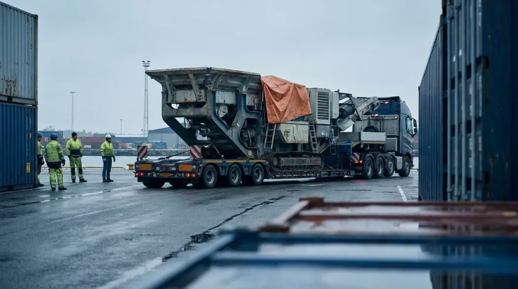 Transport i import kruszarki z Wielkiej Brytanii: zasady i odprawa