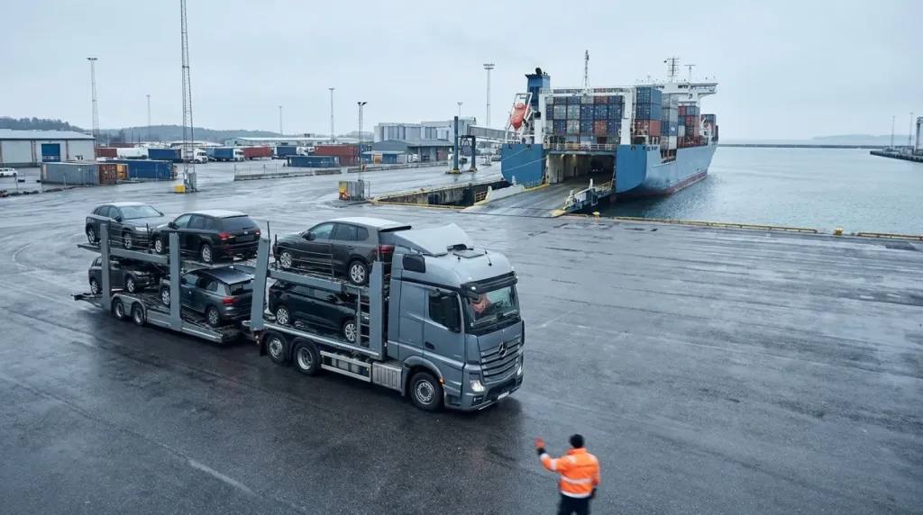 Zakup na aukcji Manheim w UK i transport pojazdu do Polski