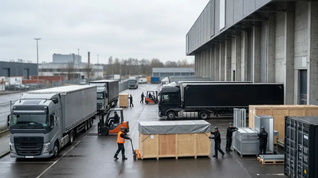 Logistyka targowa MTP Poznań: dowóz zabudowy i eksponatów