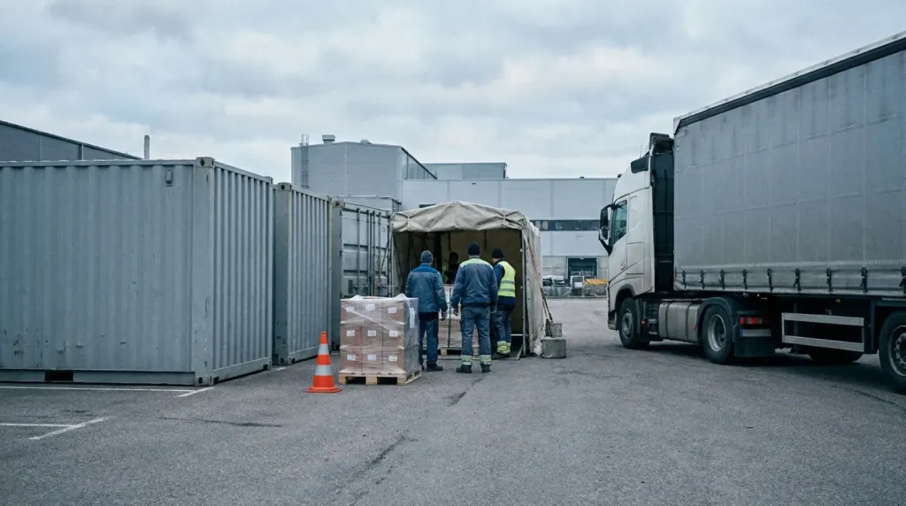 Logistyka targowa Newark Showground: transport i odprawa