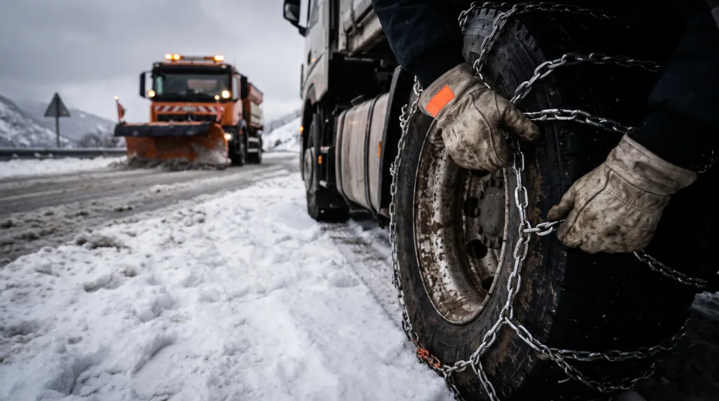 Winter in Norwegen: Schneeketten, Winterreifen und Kolonnenfahrt