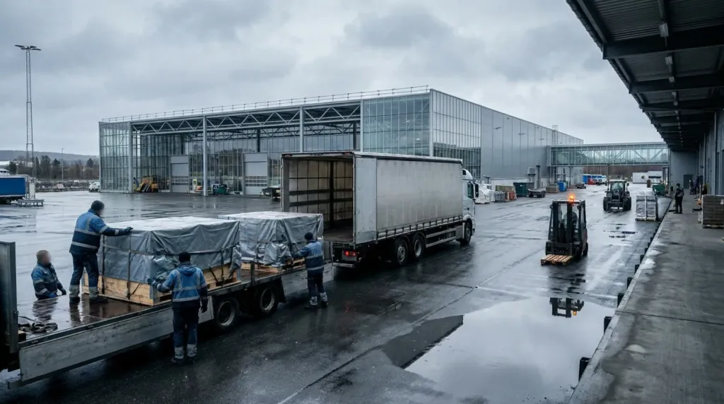 Logistyka targowa Nova Spektrum w Lillestrøm: transport i odprawa