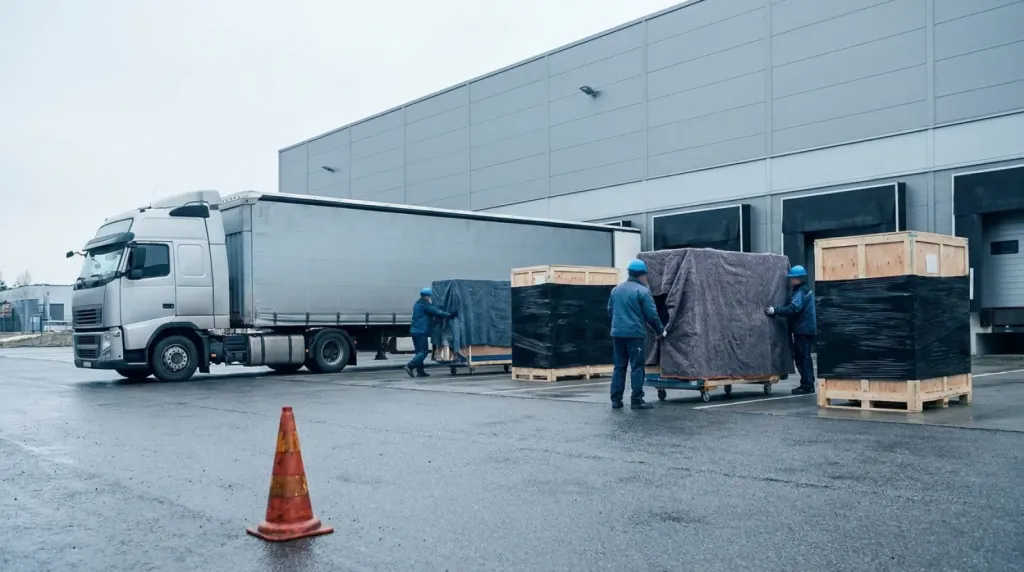 Transport na targi do Oslo Spektrum: logistyka zabudowy i eksponatów