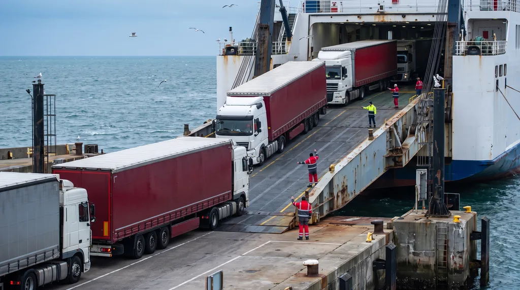 Prom czy Eurotunel: jak dobieramy przeprawę dla ciężarówki