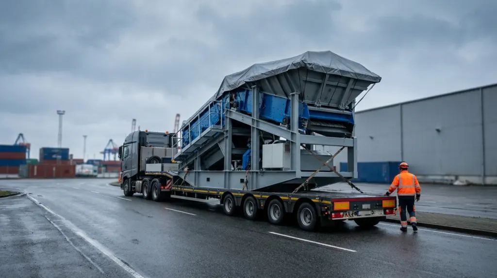 Transport i import przesiewacza z Wielkiej Brytanii | CN 8474 10