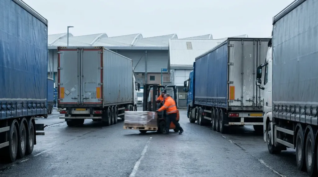 Logistyka targowa w Royal Highland Centre w Edynburgu