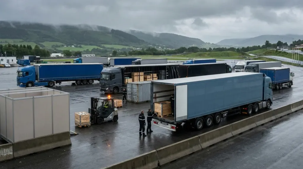Logistyka targowa: Royal Welsh Showground w Builth Wells