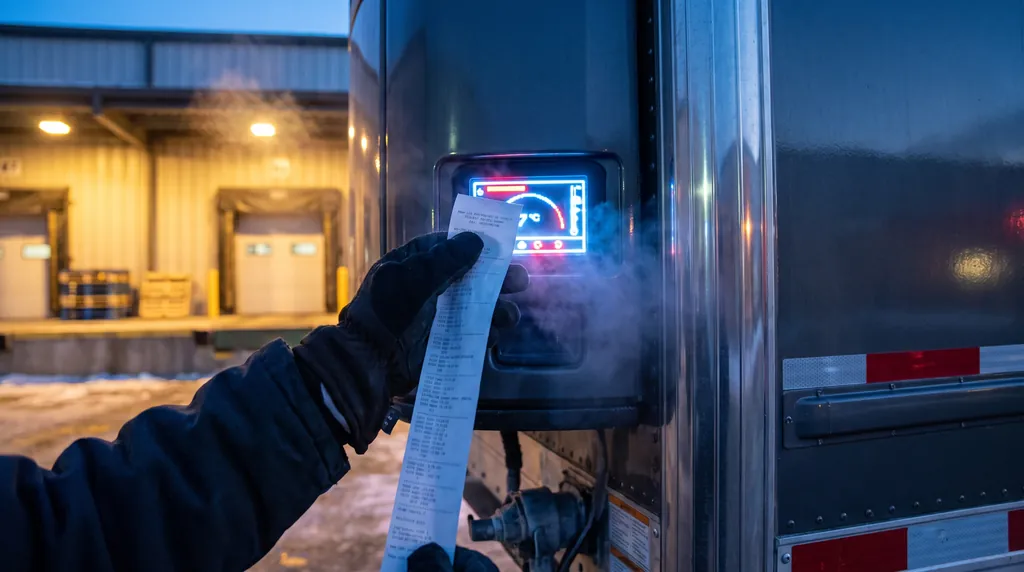 Spór o temperaturę w transporcie chłodniczym: kto ma rację, gdy odbiorca twierdzi, że łańcuch chłodniczy przerwano
