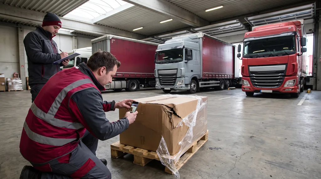 Damage in transit: how to report and document it step by step