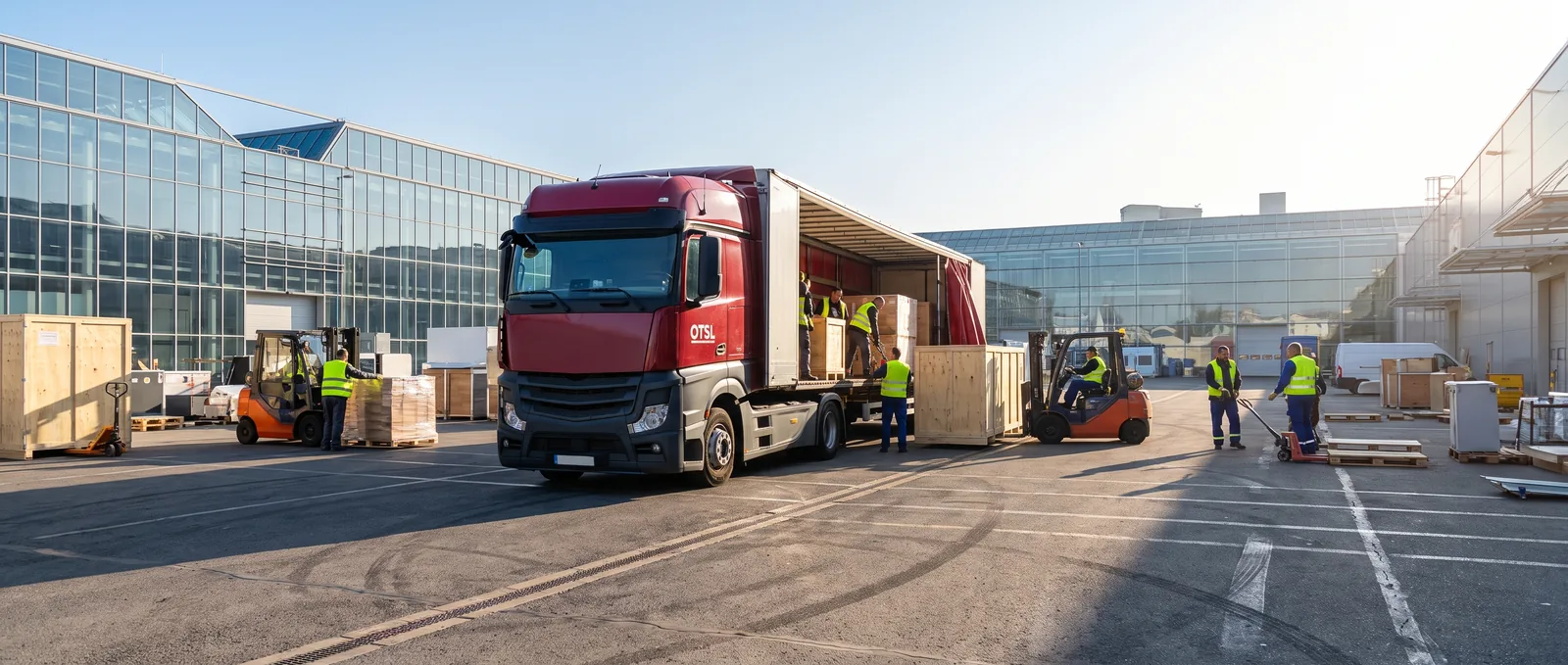 Messetransport in Polen: Kielce, Posen, Warschau