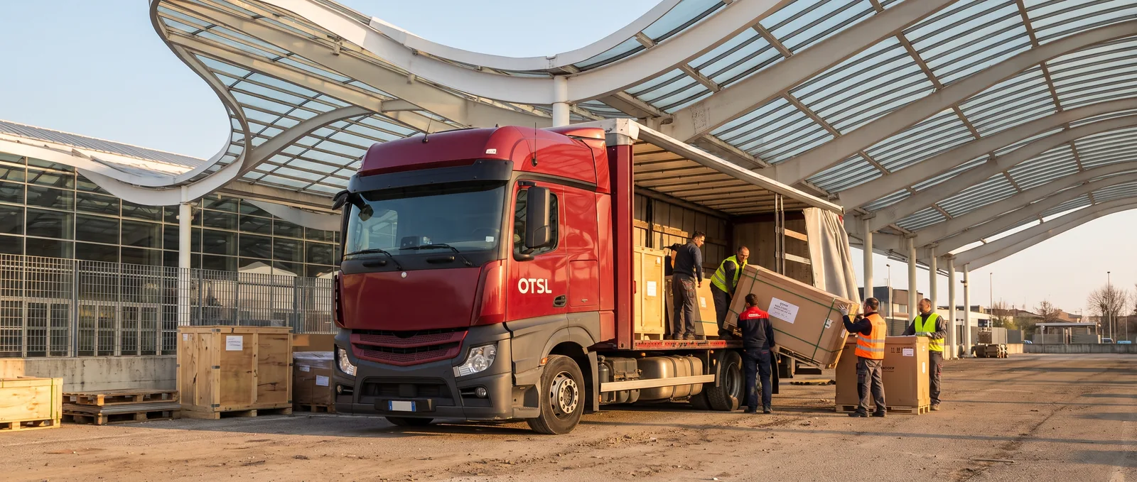 Trade fair transport to Italy: Milan, Bologna, Verona