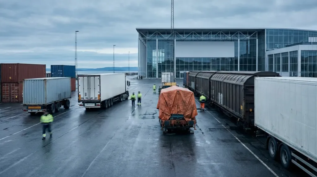 Transport na targi do Telenor Arena w Fornebu
