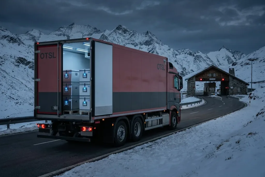 Transport farmaceutyków do Szwajcarii: Swissmedic, GDP