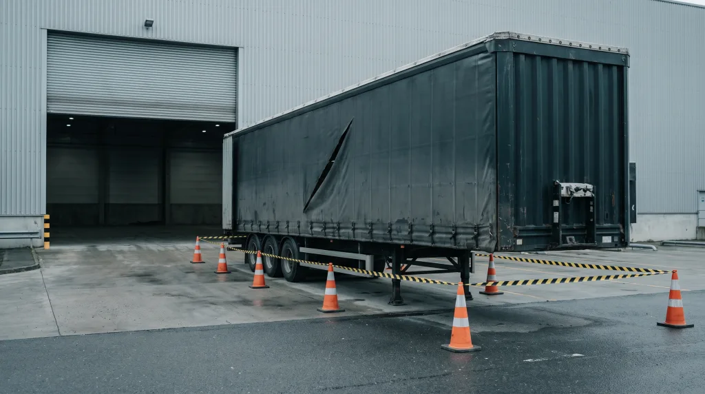 Clandestine entrants found in the trailer: what happens to the load