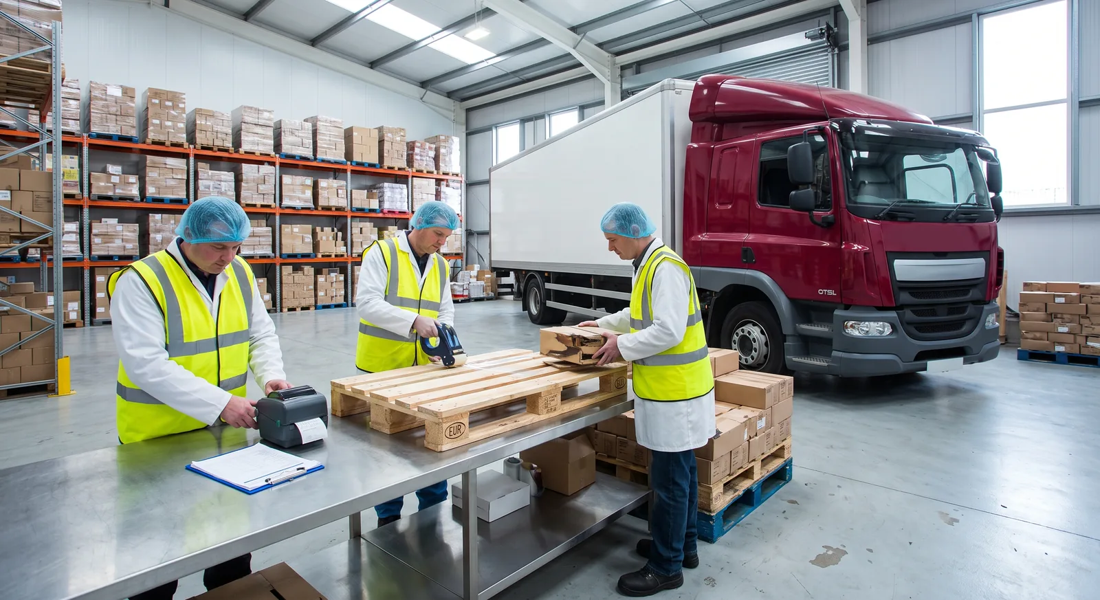 Umpacken in UK (Repacking): So arbeitet unser Food-Grade-Lager