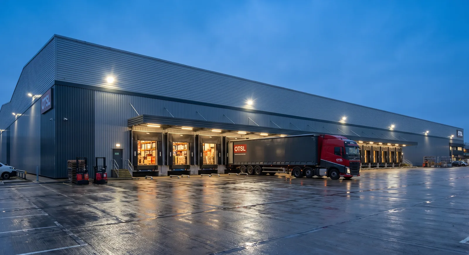 Milton Keynes warehouse, our recovery base in the UK